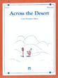 Across the Desert piano sheet music cover